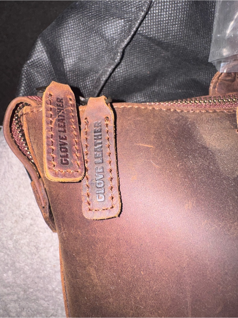 Baseballism Brown Woman Leather Bag - GLove Leather